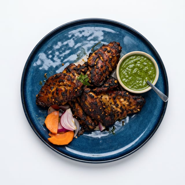 Spicy Tandoori Wings.